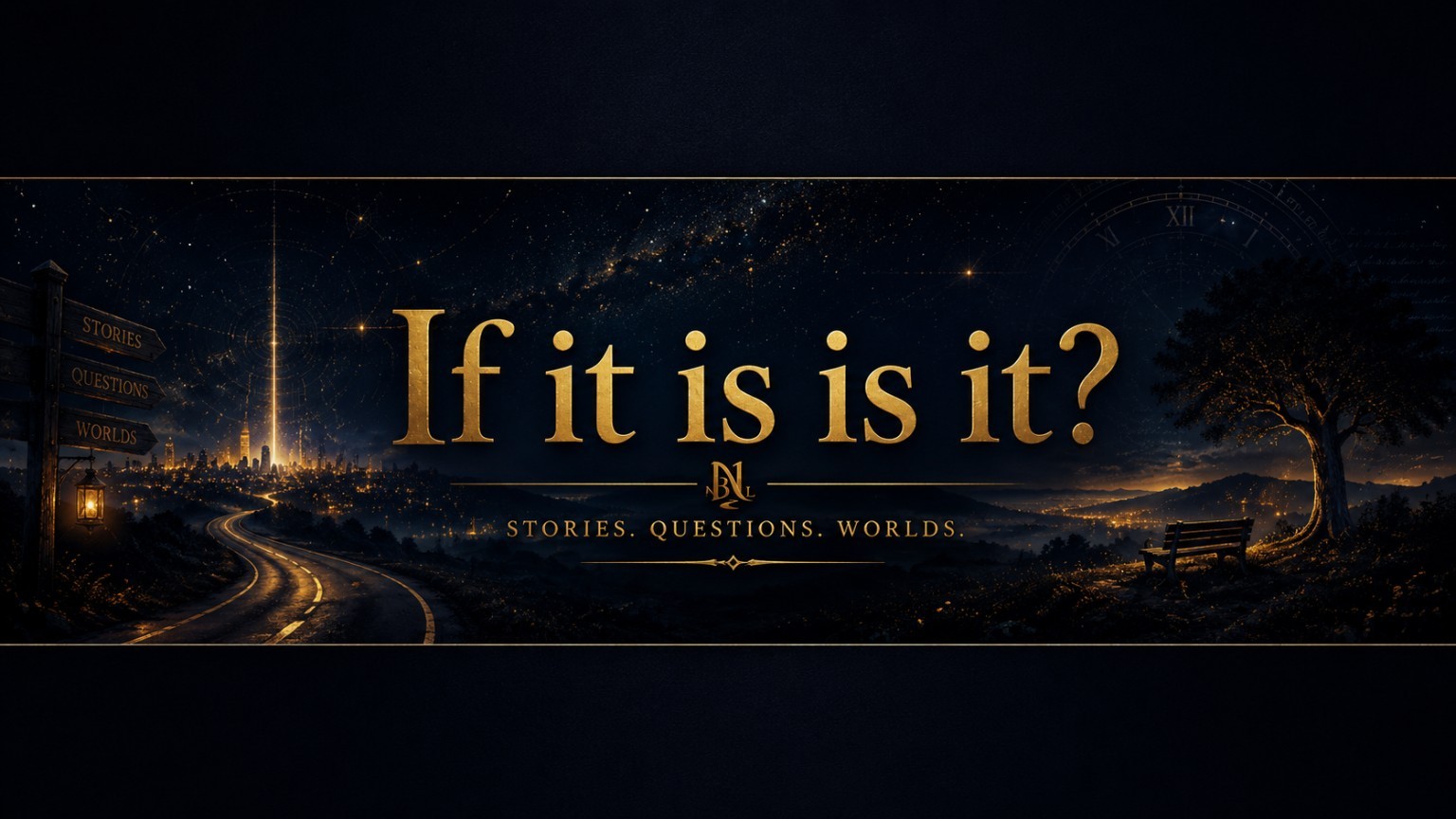 The City — If It Is… Is It? official banner
